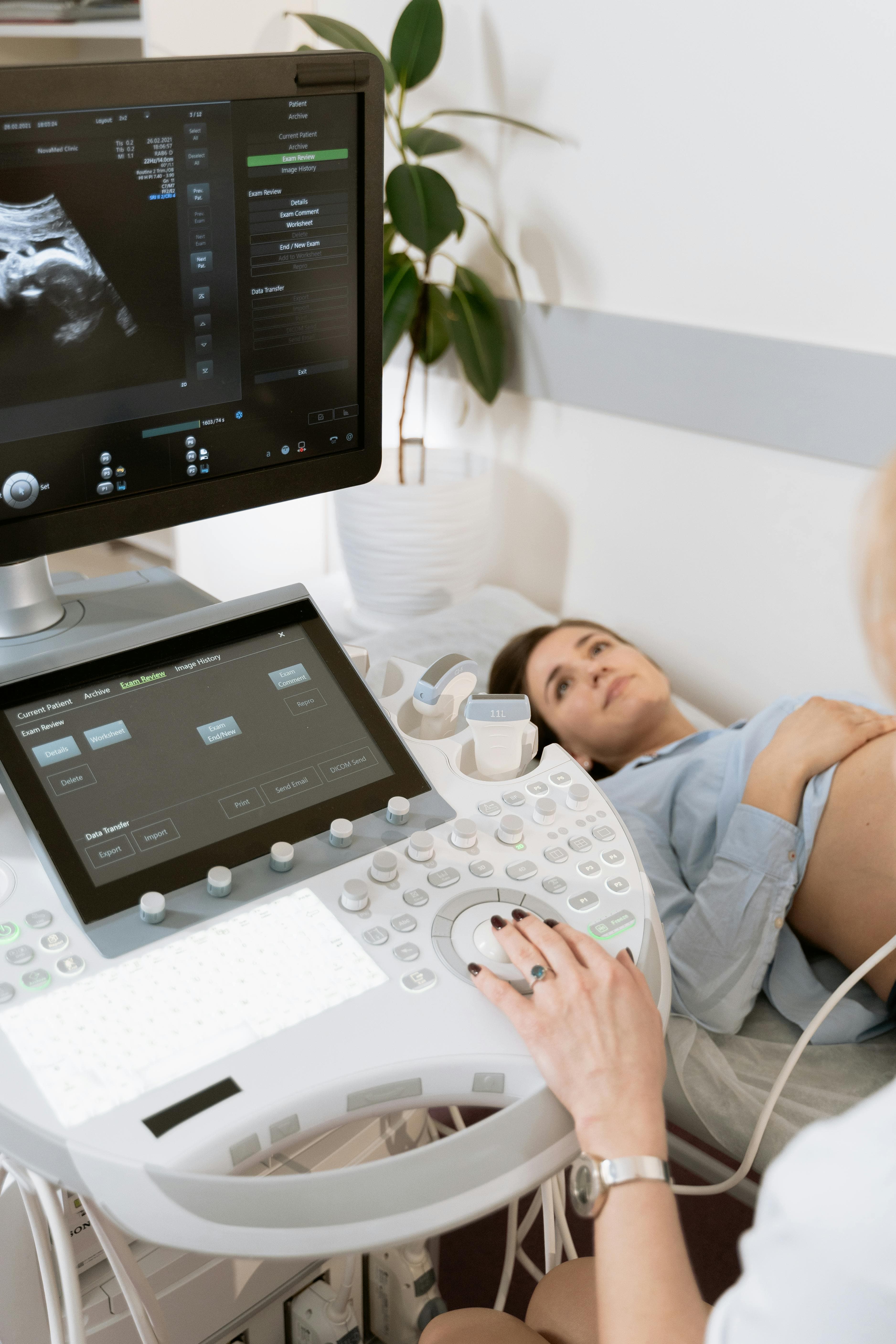 Patient consulting with a doctor about nasal symptoms